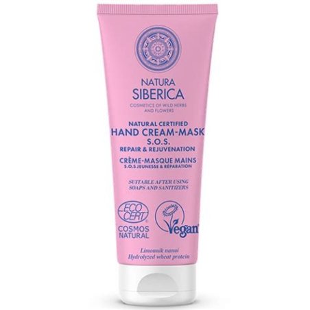 CREMA DE MANOS. REPARACION Y REJUVENECIMIENTO NATURA SIBERICA