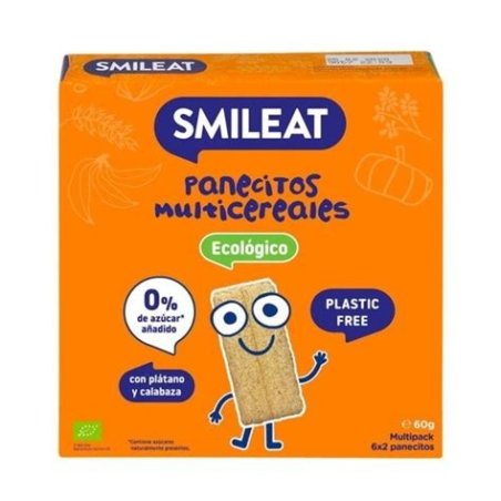 PANECILLOS MULTICEREAL SMILEAT 60GR