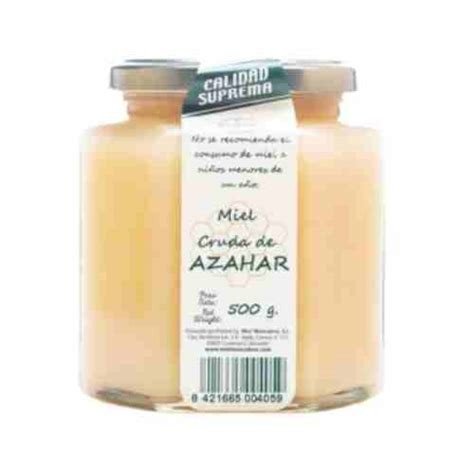 MIEL CRUDA DE AZAHAR 500 G MONCABRER