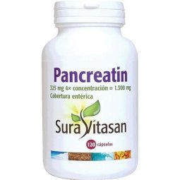 PANCREATIN 1300MG 120 CAPSULAS SURAVITSAN