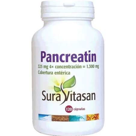 PANCREATIN 1300MG 120 CAPSULAS SURAVITSAN