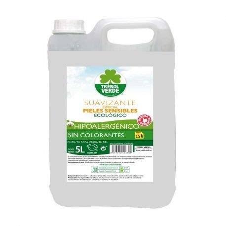 DETERGENTE PIELES SENSIBLES 5L TREBOL VERDE