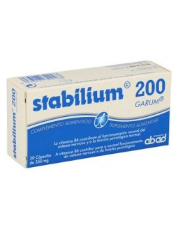 STABILIUM STRES 30 CAPSULAS LABORATORIOS ABAD