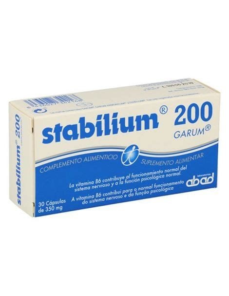 STABILIUM STRES 30 CAPSULAS LABORATORIOS ABAD