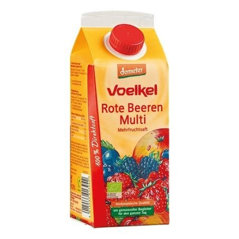 Voelkel-Zumo frutos Rojos t brik 0'75 l DEMETER
