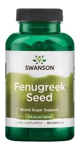 SEMILLAS DE FENOGRECO 610MG 90CAP SWANSON