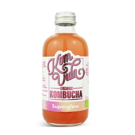KOMBUCHA SUPERGLOW 250ML KOMVIDA