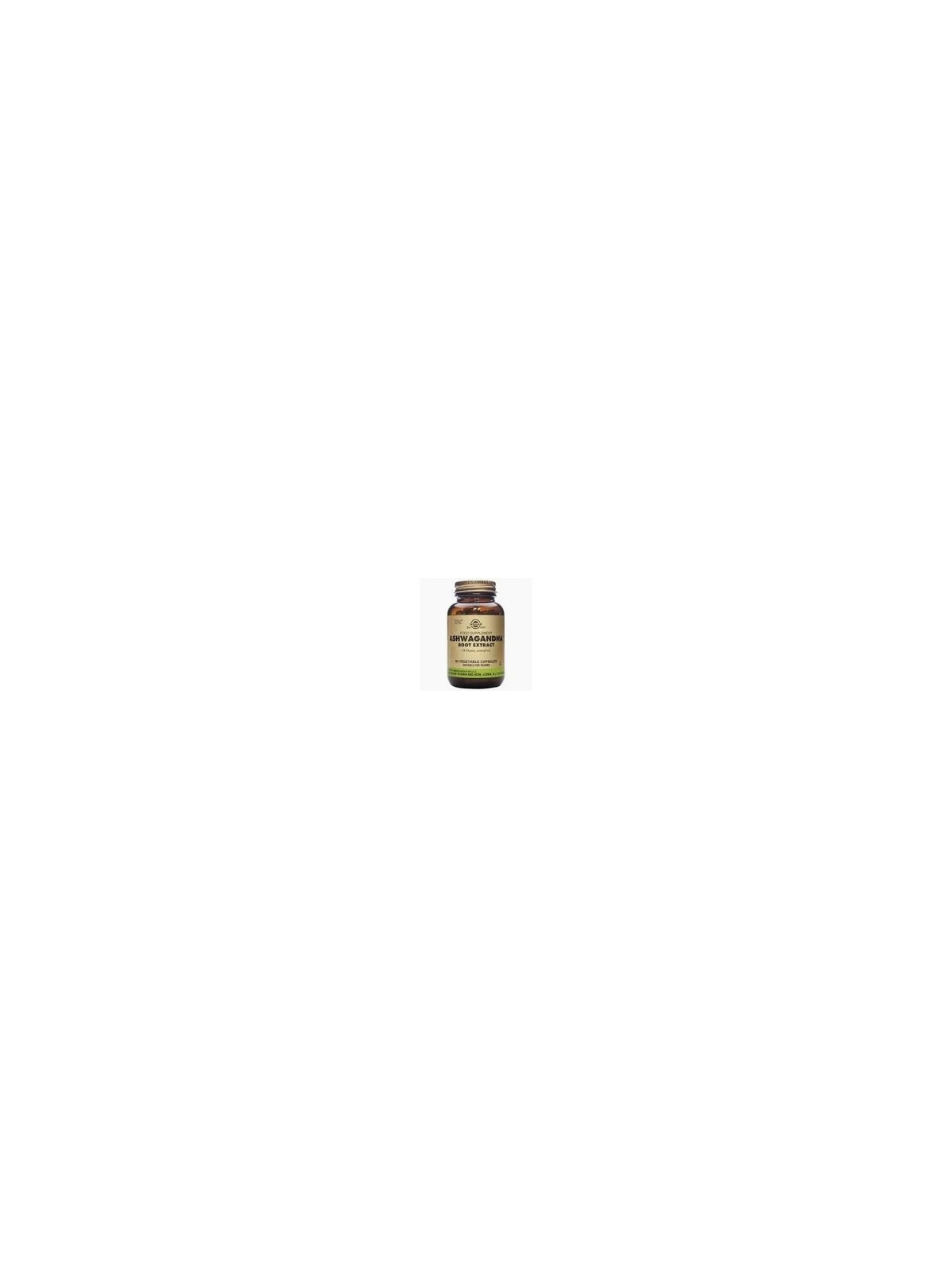 Ashwagandha 60 capsulas solgar