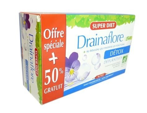 DRAINAFLORE 450ML 30 AMPOLLAS SUPER DIET