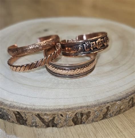 PULSERAS MEDIANAS DE COBRE