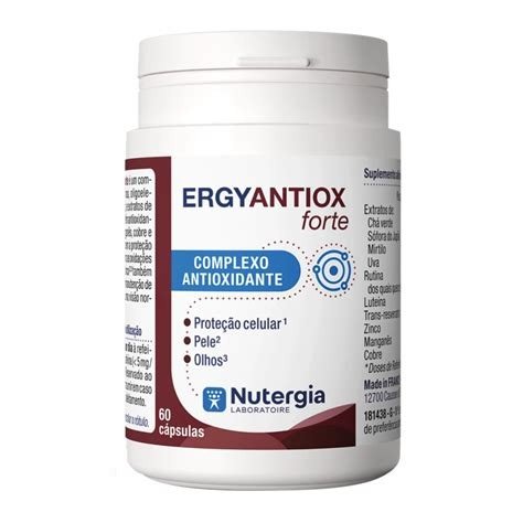 ERGYANTIOX FORTE NUTERGIA 60 CAPSULAS