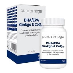 DHA EPA GINKGO COQ10 60 PERLAS PURO OMEGA