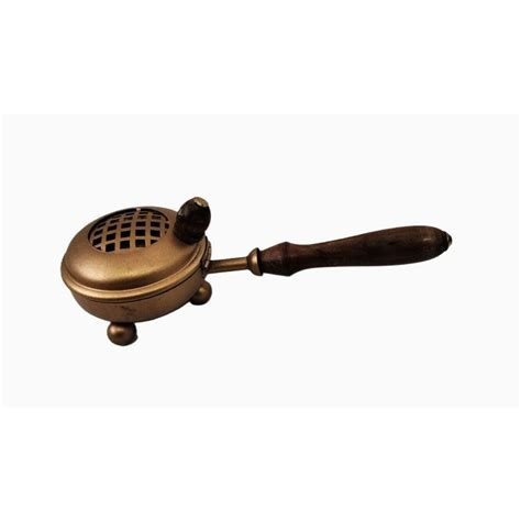 INCENSARIO METAL BRASERO ORO 3,5X9
