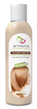 CHAMPU BIOTINA  400 ML ARMONIA