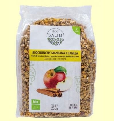 MUESLI  BIOCRUNCHY MANZANA CANELA ECO SALIM