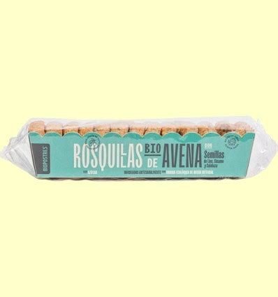 ROSQUILLAS DE AVENA Y SEMILLAS 150G BIOPOSTRES