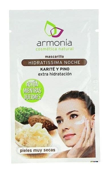 MASCARILLA HIDRATISIMA NOCHE 10GR PIELES SECAS KARITE Y PINO ARMONIA