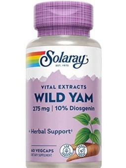 MEXICAM WILD YAM 275 MG 60 CAPSULAS SOLARAY