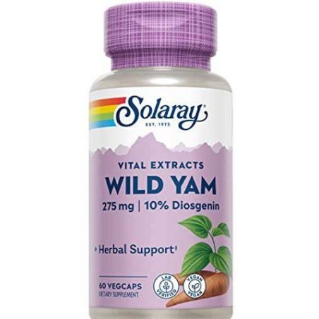 MEXICAM WILD YAM 275 MG 60 CAPSULAS SOLARAY