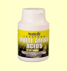 COMPLEJO AMINOACIDOS FORMA LIBRE 60 CAPSULAS HEALTHAID