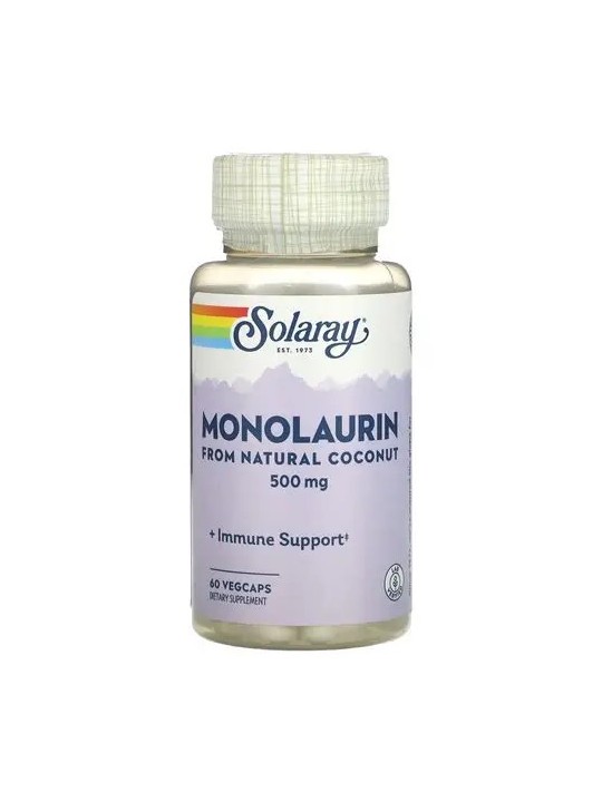 MONOLAURIN 500 MG 60 CAPSULAS SOLARAY