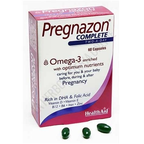 PREGNAZON COMPLETE 60 COMPRIMIDOS HEALTH AID