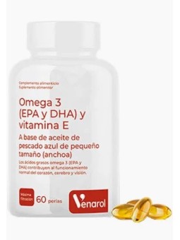 0MEGA 3 60 PERLAS VENAROL HERBORA