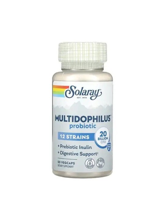 MULTIDOPHILLUS 20 BILLION 50 CAPSULAS SOLARAY