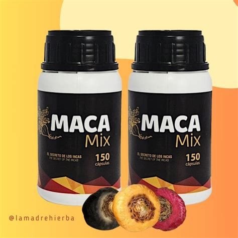 MACA PERUANA MIX AMARILLA ROJA Y NEGRA 200 GR ENERGY FEELINGS