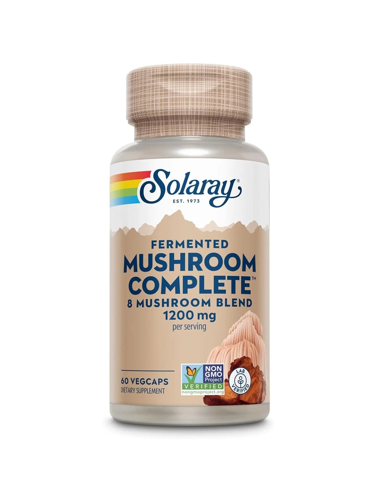 MUSHROOM COMPLETE 60 CAPSULAS. SOLARAY