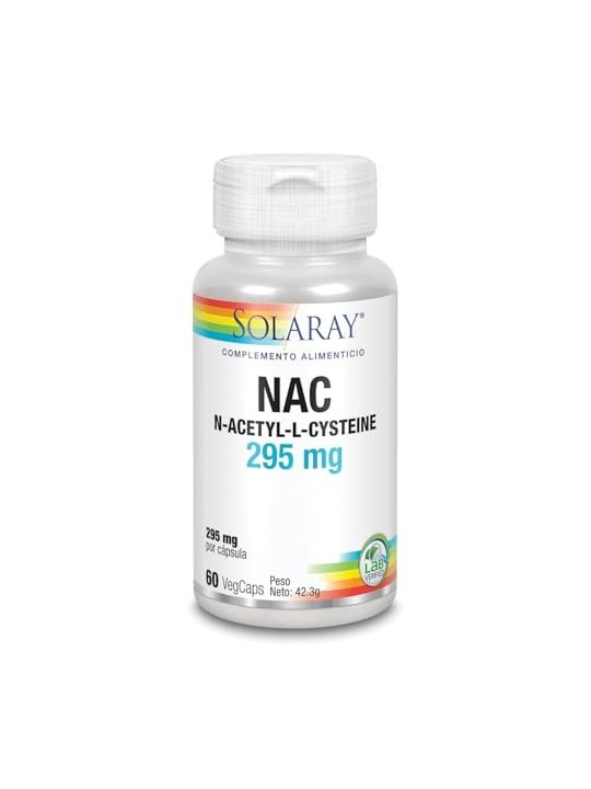 N-ACETYL-L-CYSTEINE 300 MG  60 CAPSULAS SOLARAY
