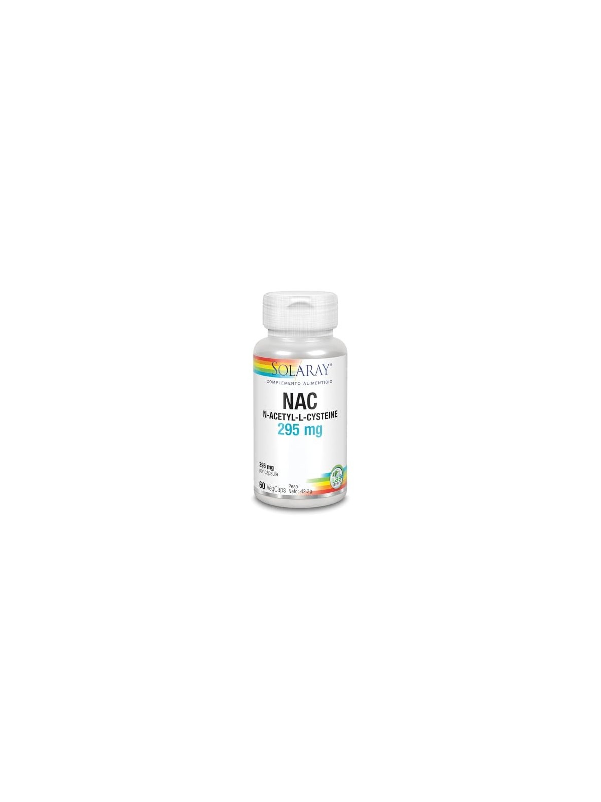 N-ACETYL-L-CYSTEINE 300 MG  60 CAPSULAS SOLARAY
