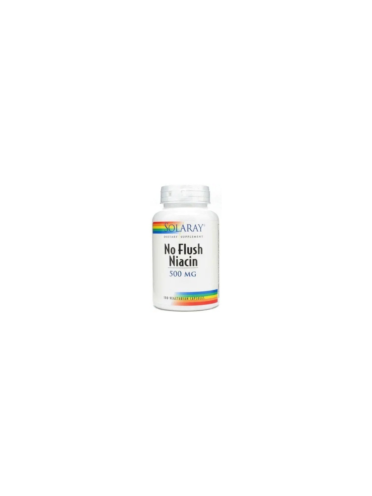 NIACIN 500MG (NO RUBORIZANTE) 100 CAPSULAS SOLARAY