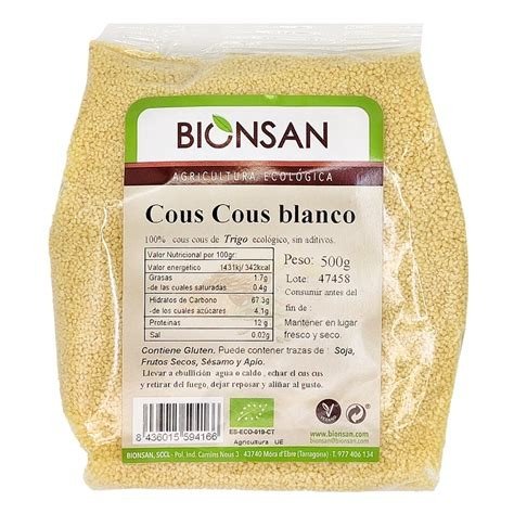 COUS-COUS BLANCO TRIGO 500 G L'EXQUISIT
