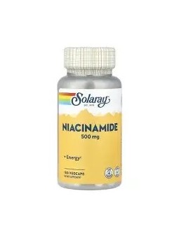 NIACINAMIDE 500 MG 100 CAPSULAS VEGETALES SOLARAY