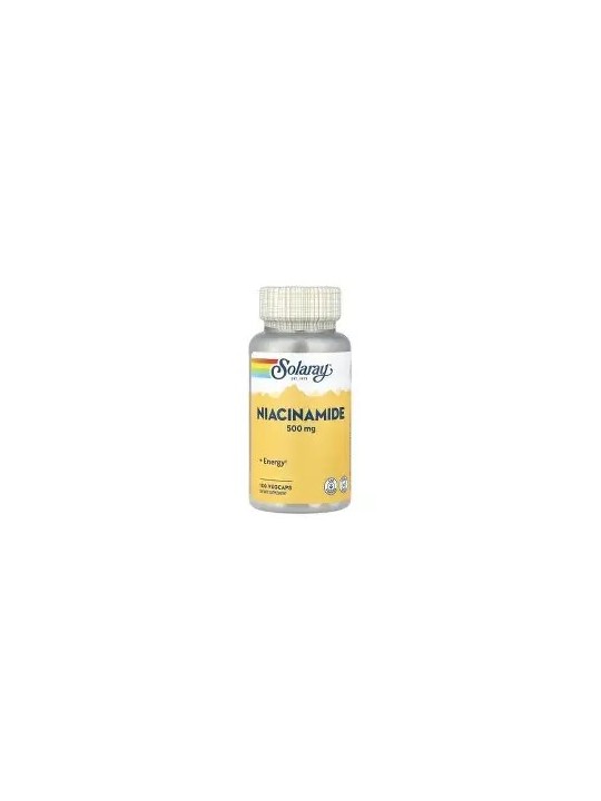NIACINAMIDE 500 MG 100 CAPSULAS VEGETALES SOLARAY