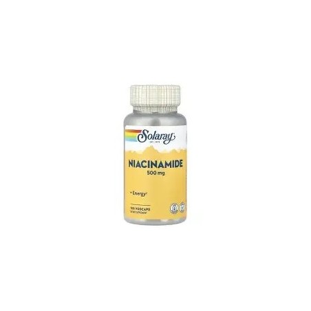 NIACINAMIDE 500 MG 100 CAPSULAS VEGETALES SOLARAY