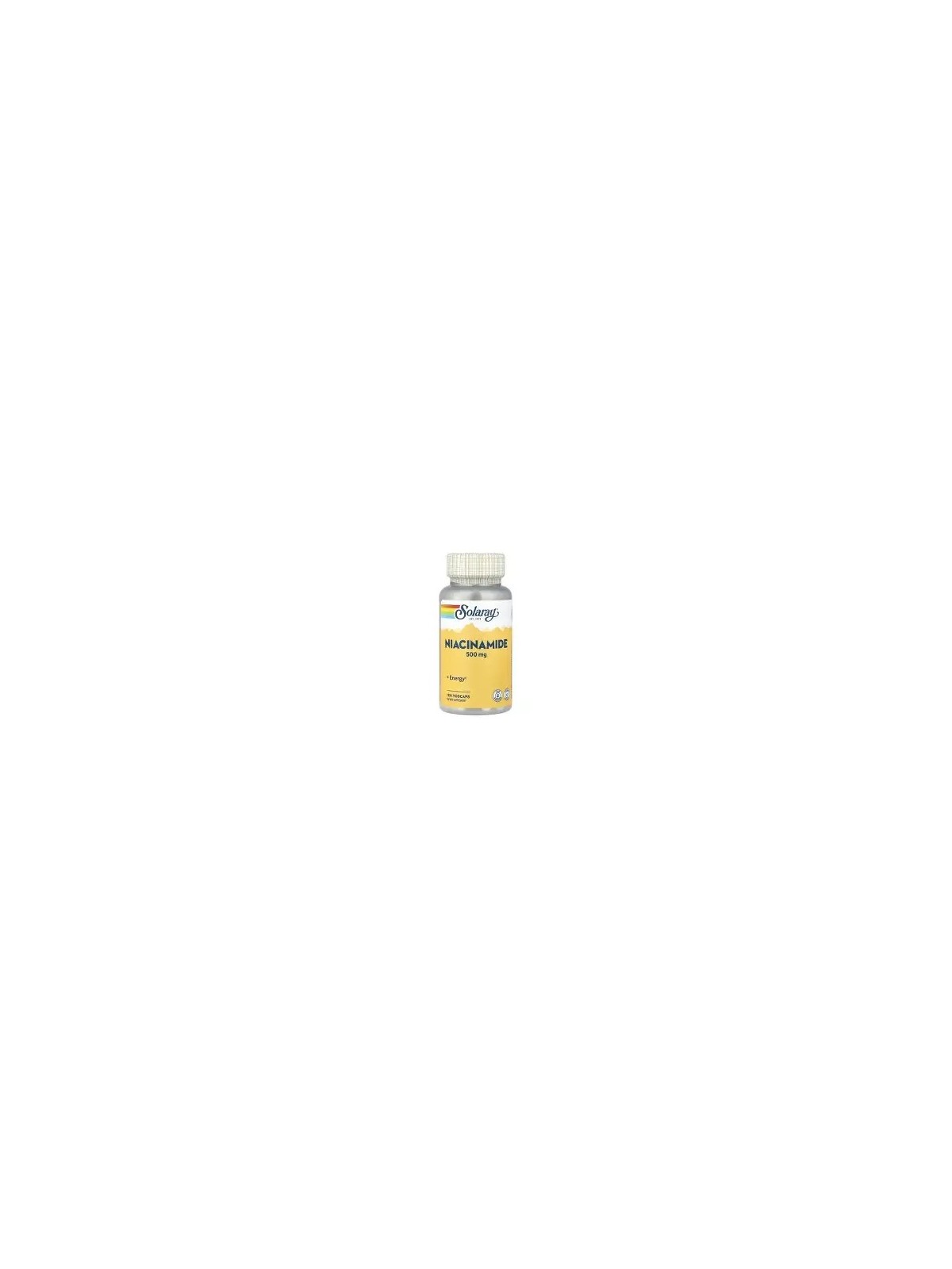 NIACINAMIDE 500 MG 100 CAPSULAS VEGETALES SOLARAY