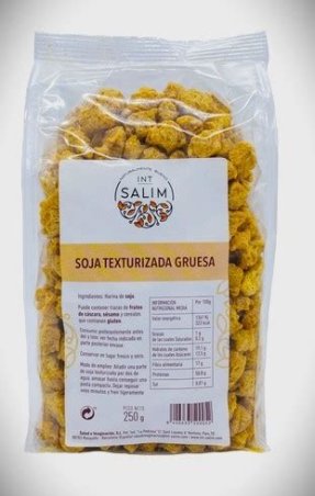 SOJA TEXTURIZADA GRUESA 250GR. L'EXQUISIT