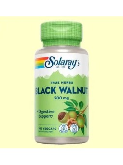 NOGAL NEGRO 500 MG 100 CAPSULAS SOLARAY
