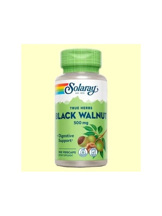 NOGAL NEGRO 500 MG 100 CAPSULAS SOLARAY