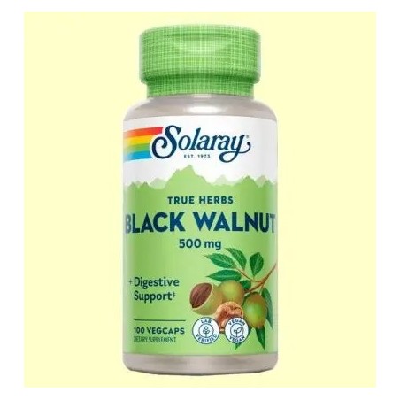 NOGAL NEGRO 500 MG 100 CAPSULAS SOLARAY
