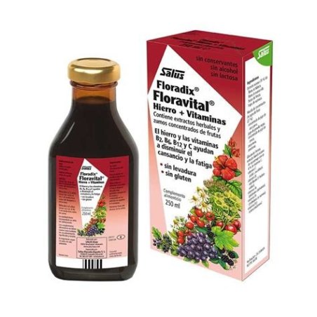 FLORAVITAL HIERRO + VITAMINAS 250ML SALUS