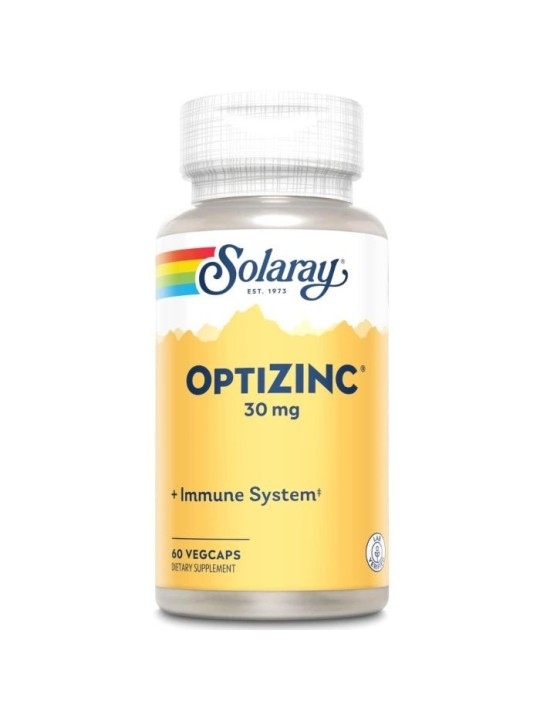 OPTIZINC 30MG 60 CAPSULAS SOLARAY