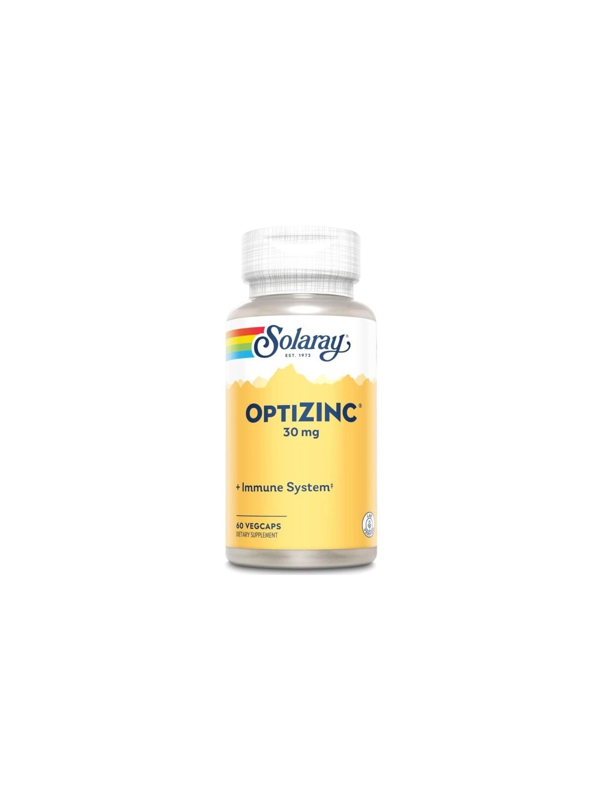 OPTIZINC 30MG 60 CAPSULAS SOLARAY