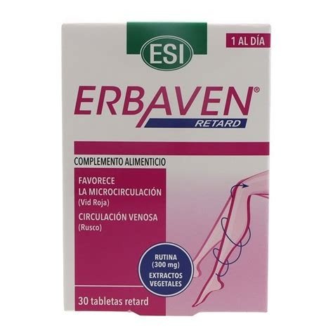 ERBAVEN RETARD 30 COMPRIMIDOS ESI