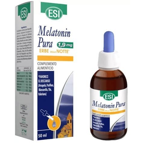 MELATONIN PURA 1.9MG ERBE DELLA NOTTE GOTAS ESI