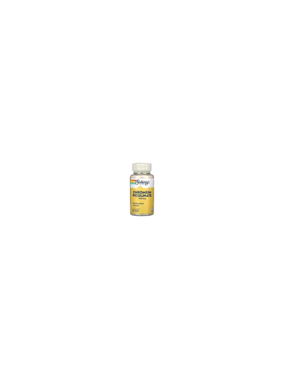PICOLINATO CROMO 200MG 50 COMPRIMIDOS SOLARAY