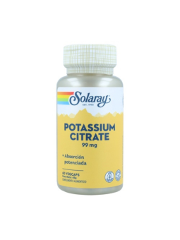 POTASIO CITRATO 60 CAPSULAS SOLARAY