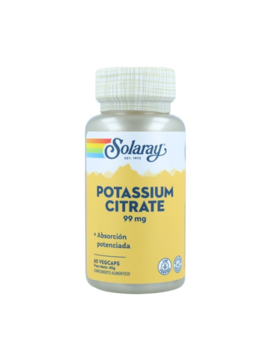 POTASIO CITRATO 60 CAPSULAS SOLARAY